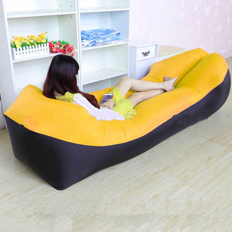 Inflatable/Waterproof Beach Lounge OR Air Bed with Carrying Bag.