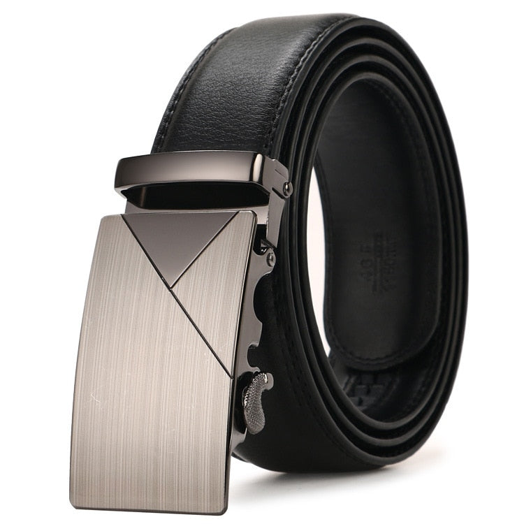 Men's Business Or Casual Automatic Buckle Belt.
