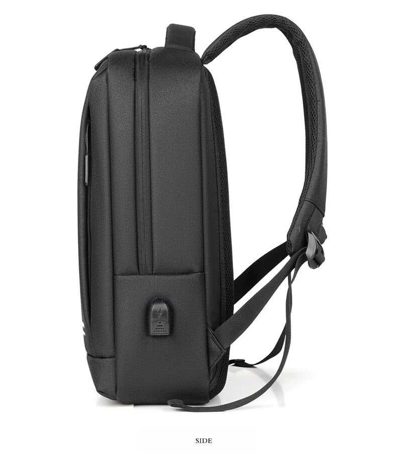 Unisex Oxford USB charging, anti theft laptop backpack. Can be used for school and travel.