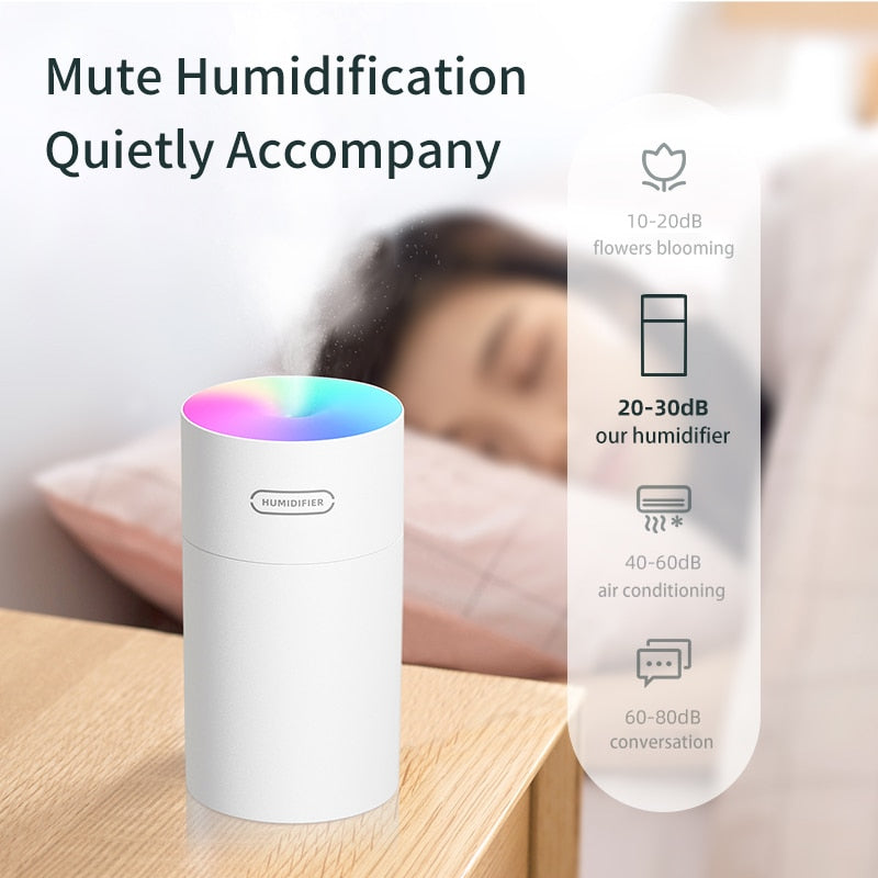 HiPiCok  USB Ultrasonic Air Humidifier Or Aromatherapy Oil Diffuser.