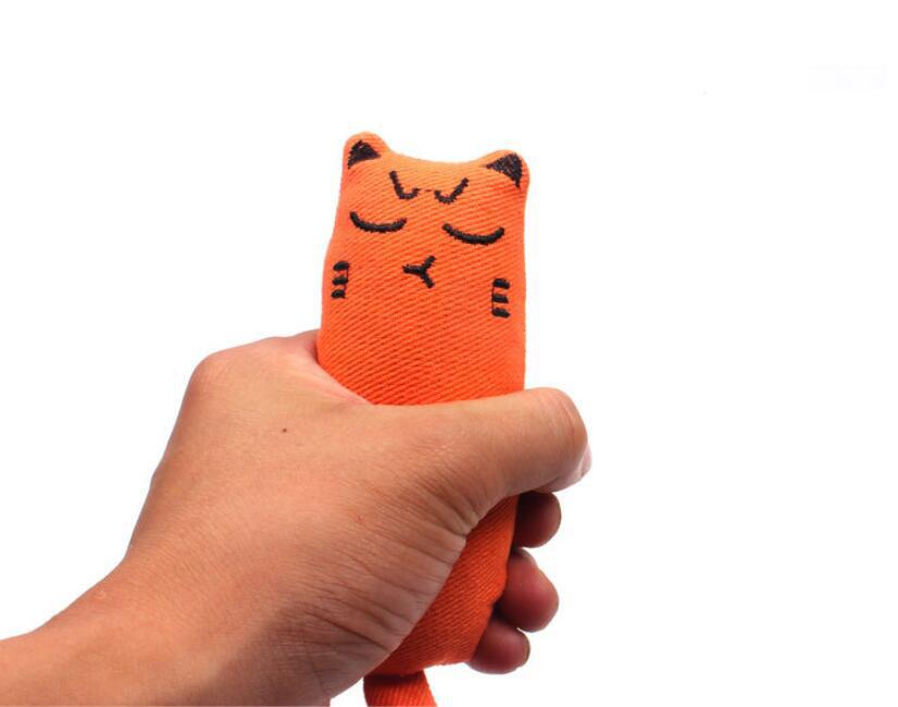 Cotton filled/Catnip Cat Plush Toys.