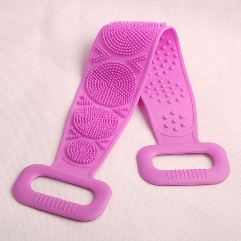 Soft Silicone Body Brush. Exfoliates and massage.