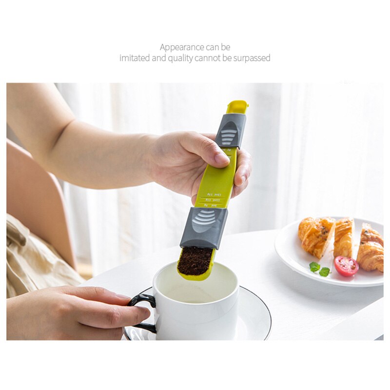 adjustable nine stall double ended measuring spoon