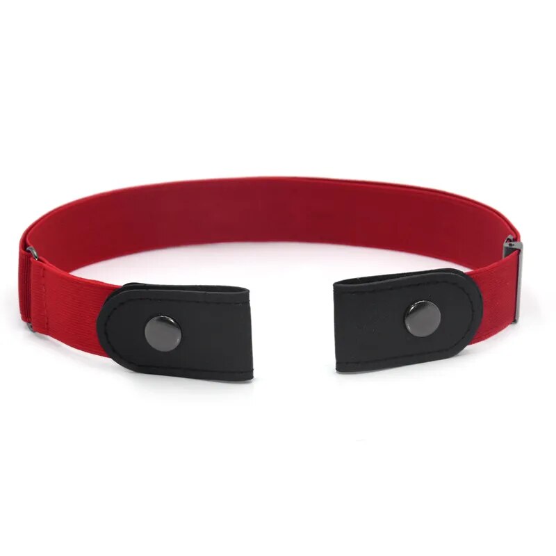 Unisex Buckle-Free Elastic Belt for Jeans Or Dress Pants.