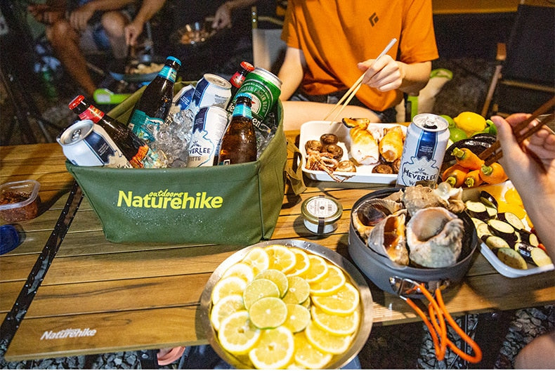 Naturehike Outdoor collapsible square Storage bucket.
