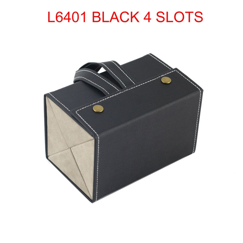 Foldable Leather Multi Eyeglass/Sunglass Organizer Case.