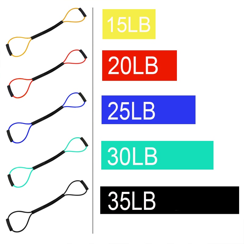 MMA Boxing Resistance Training Rubber Bands. Power Strength Gym Equipment.