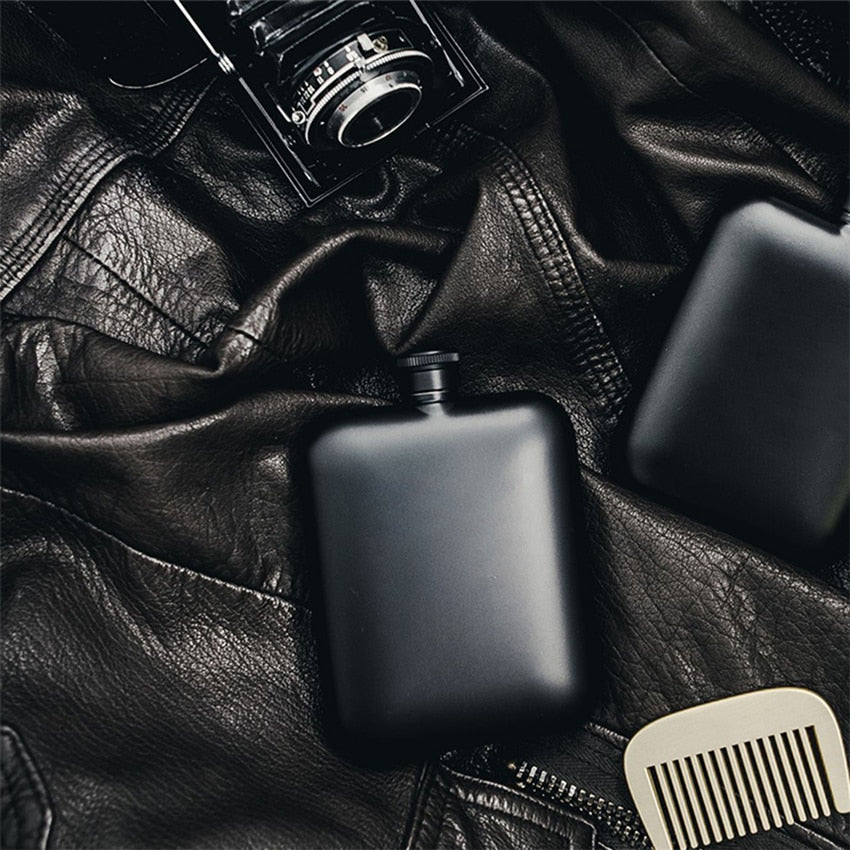 Stainless Steel 6oz Hip Flask.