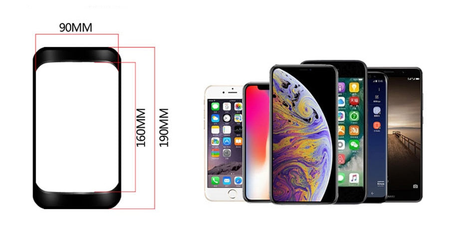 WILD MAN waterproof, touchscreen 6.6 inch phonecase.