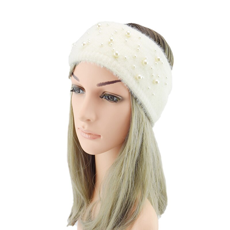 Women's Elastic Knitted Wool Headband.