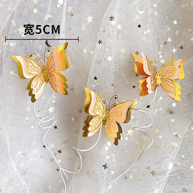 Butterfly Cupcake/Cake Topper For Weddings and Birthdays.