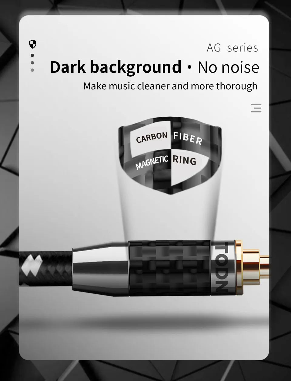 TODN type C to 3.5 mm jack aux Silver audio USB cable 32bits/384khz Suitable for car, earphones