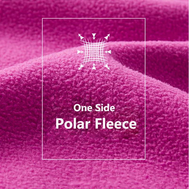Women's Warm Reversible Polar Coats.