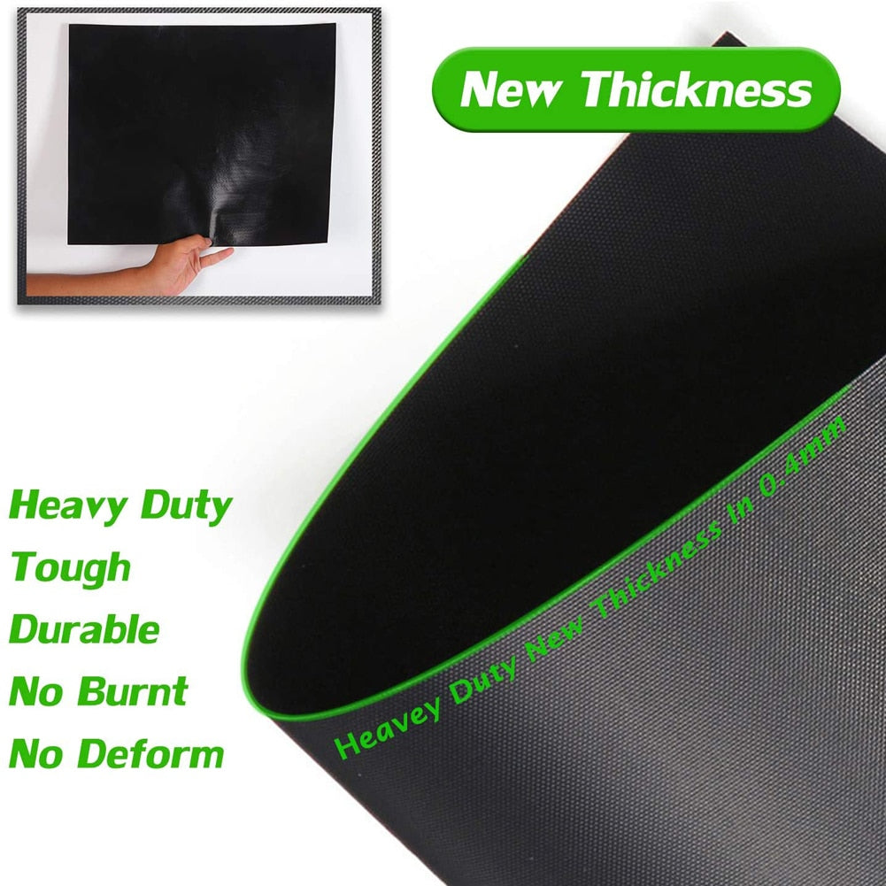 40 * 33cm BBQ Grill Mat For Outdoor Baking Non-stick Reusable Cooking Pad. 40 * 33cm