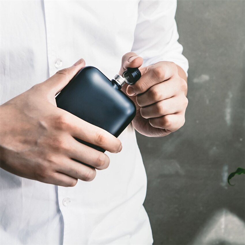 Stainless Steel 6oz Hip Flask.