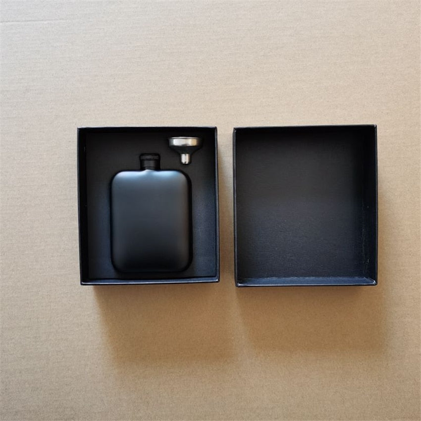 Stainless Steel 6oz Hip Flask.