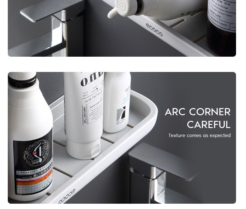 Bathroom/Kitchen Wall Mounted Shelf With Or Without Towel Bar.