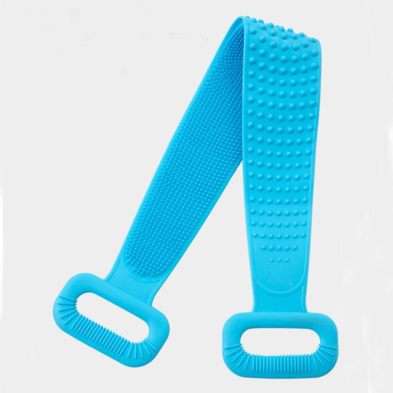 Soft Silicone Body Brush. Exfoliates and massage.