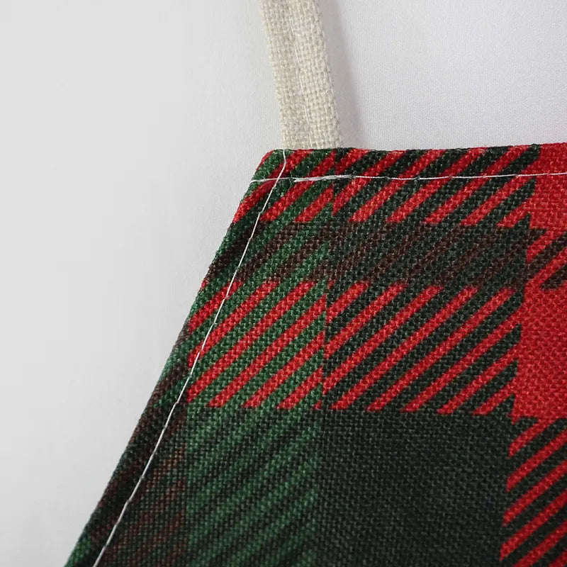 Christmas Linen Aprons