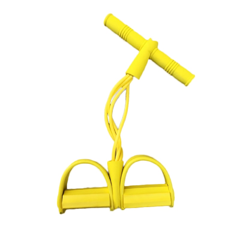 Elastic Resistance Pull Ropes To Exercise Like a Rowing Machine.