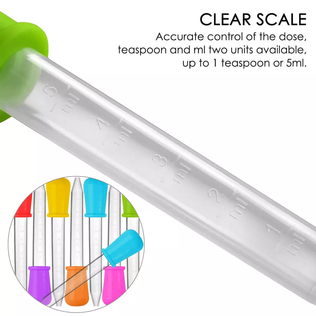 5ml Silicone Dropper for Feeding Or Medicine Supplies
