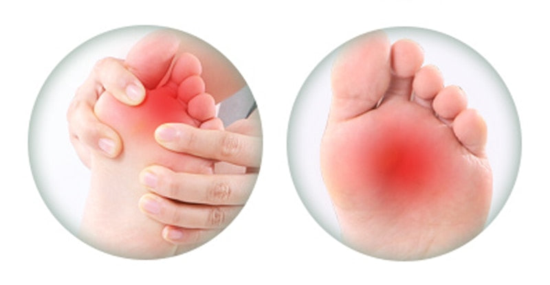 Silicone Non-slip Self-adhesive Gel Insert Pads for Women's Shoes.