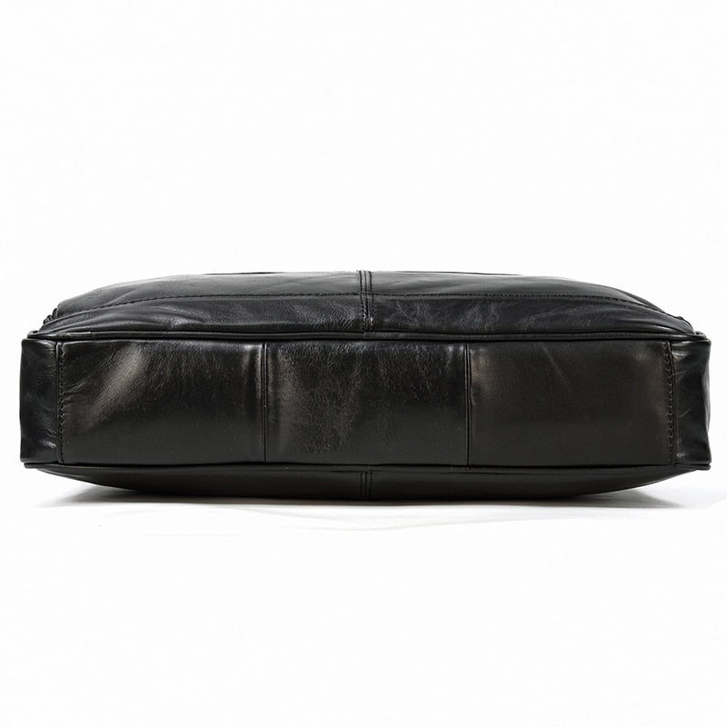 Genuine Leather Laptop Briefcase.