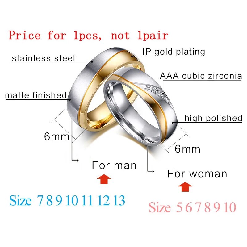 Men Or Women's Stainless Steel Personalized Rings.