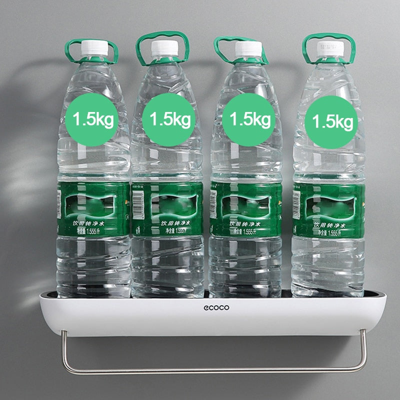 Bathroom/Kitchen Wall Mounted Shelf With Or Without Towel Bar.