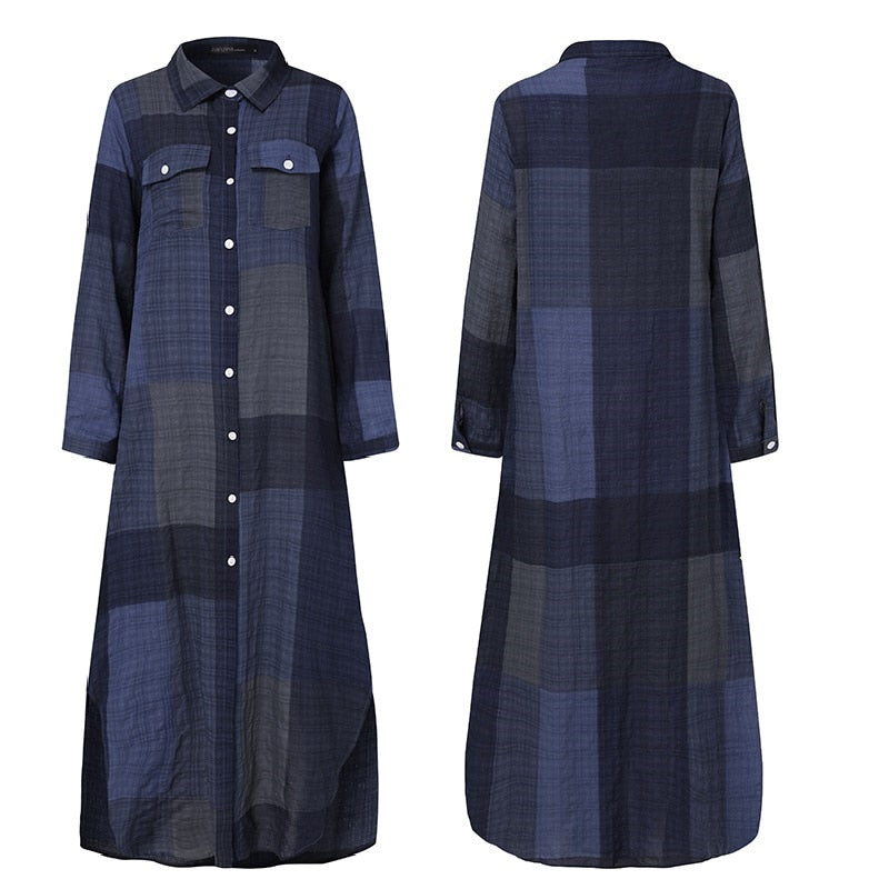 ZANZEA Women's Casual Dress.