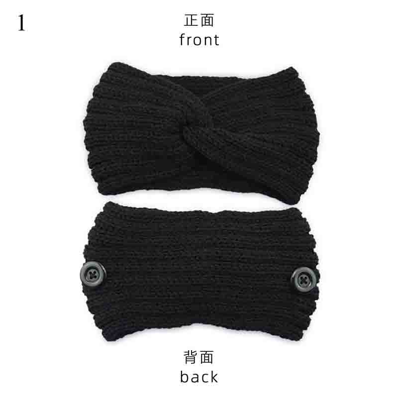 Women's Elastic Knitted Wool Headband.