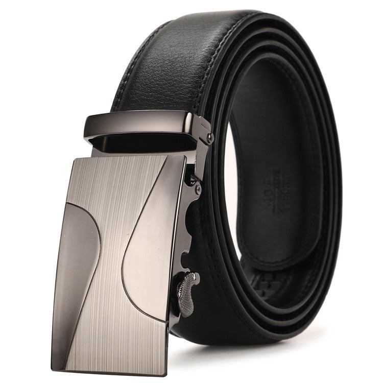 Men's Business Or Casual Automatic Buckle Belt.