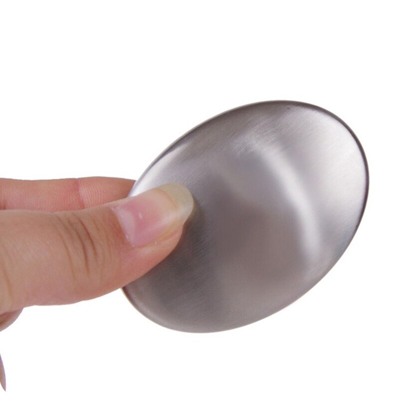 Stainless Steel Deodorizing Metal Soap. Eliminates odors such as garlic and fish.