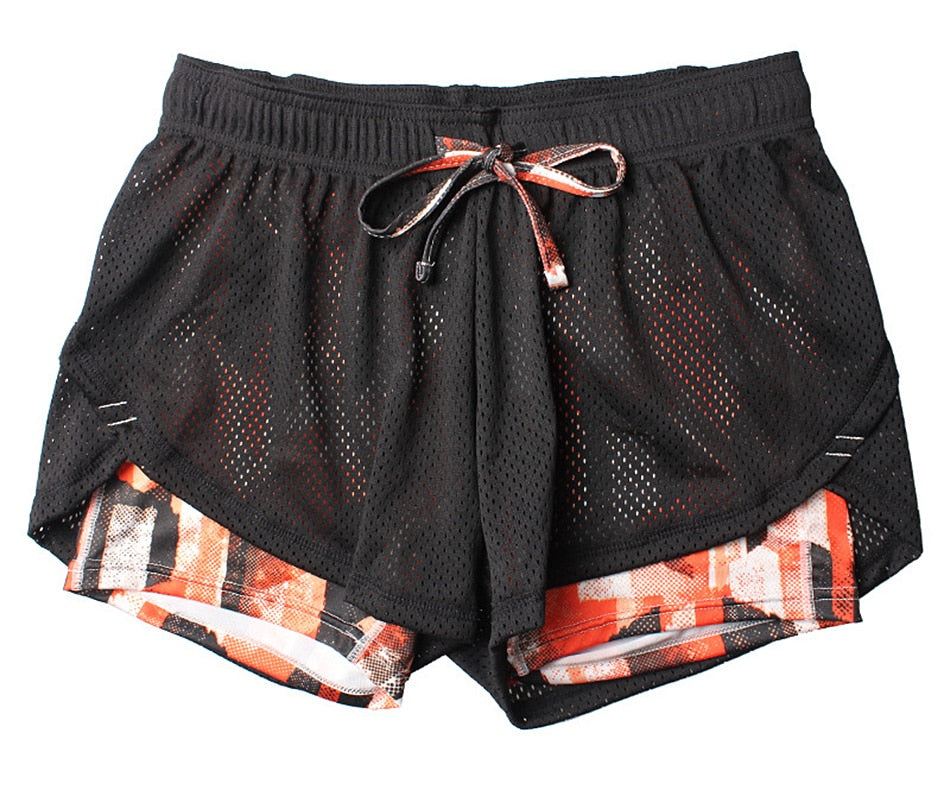 BLESSKISS Spandex Neon Summer Running, Workout, & Yoga Shorts For Women.