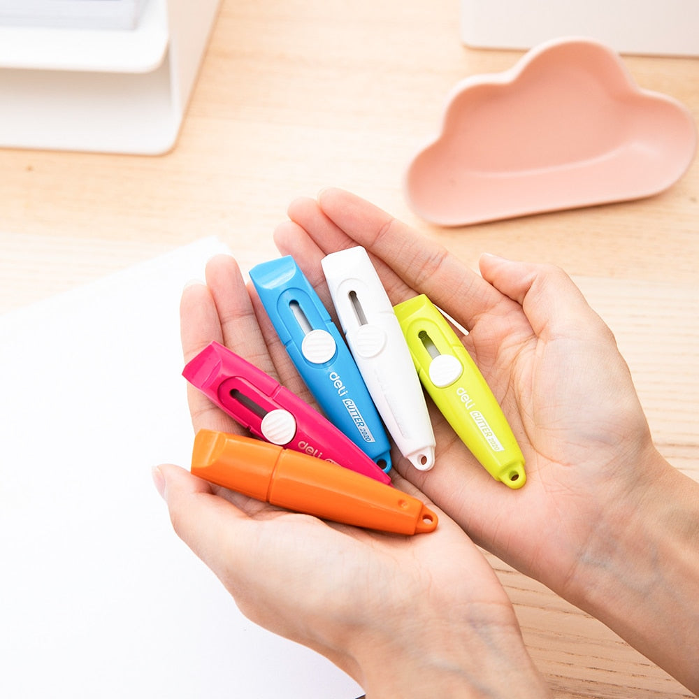 5PCS DELI Mini Utility Cutting Knife.