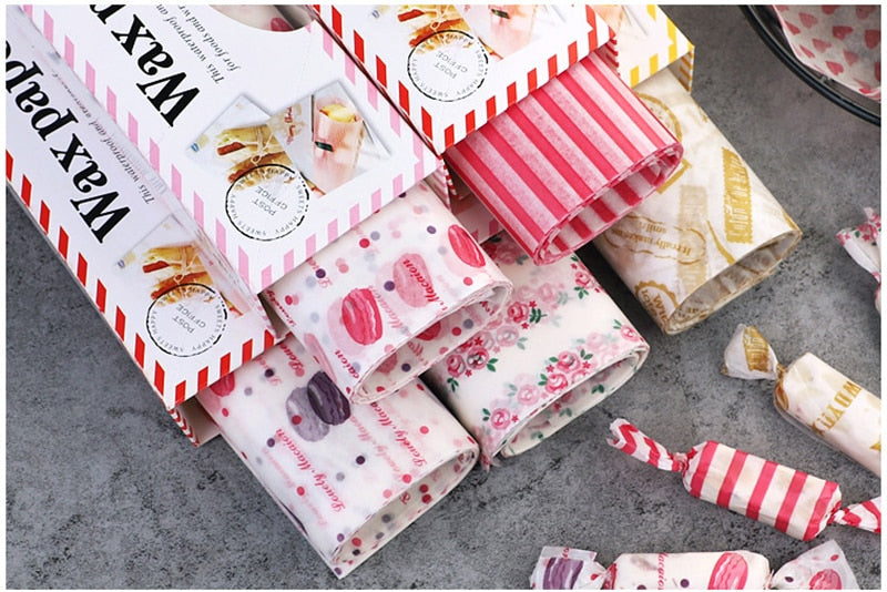 Decorative Wax Paper, great for special events. Wide variety to pick from.