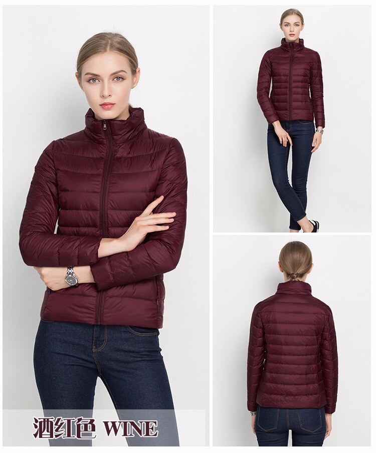 Women's fall/winter Duck Down Jacket.