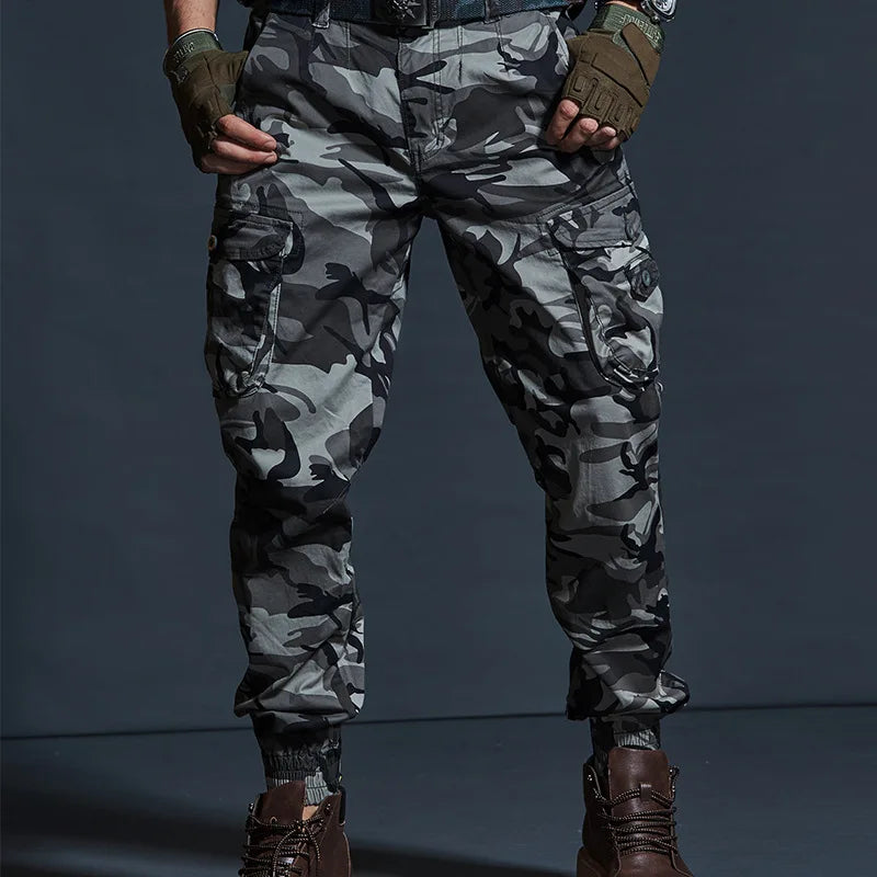 Men's Cotton Multi Pocket Cargo Pants