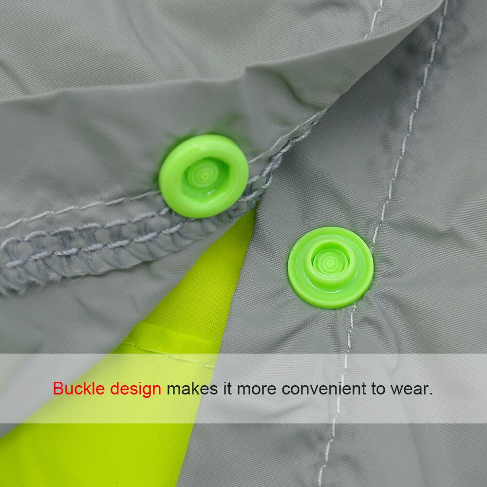 Dog S-2XL Reflective Raincoat.