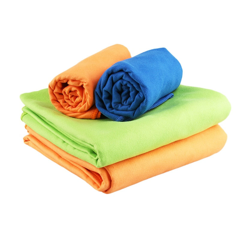 Copozz Microfiber, Easy Drying Small OR Large Travel Towel.