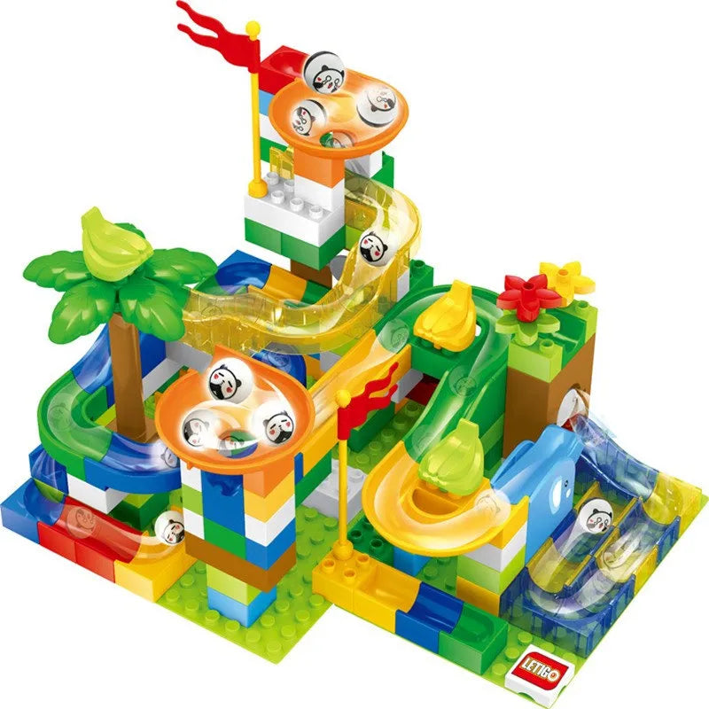 Flexible Glowing Race Track Set. Amount Of Pieces And Number Of Cars Vary.