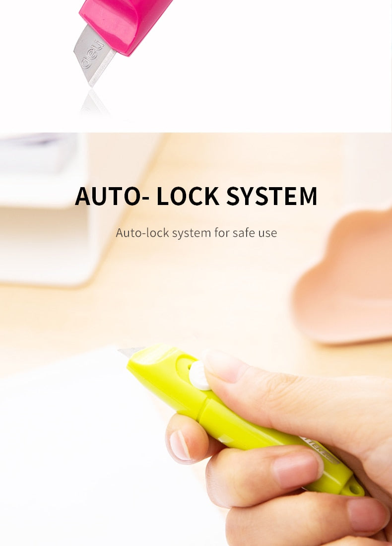 5PCS DELI Mini Utility Cutting Knife.