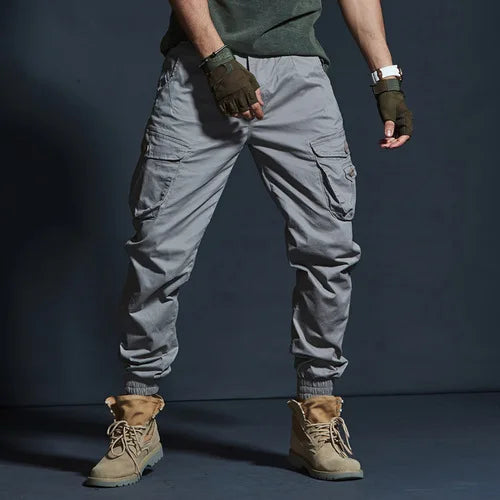 Men's Cotton Multi Pocket Cargo Pants