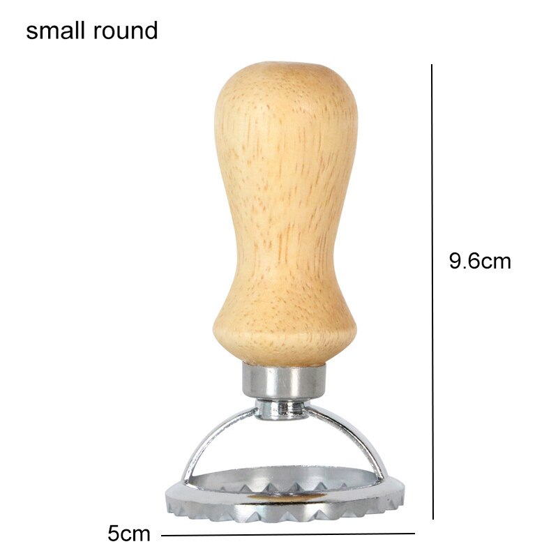 Stainless Steel Embossed Cutting Tool. Great For Making Fancy Edges or Cutting Dough for Dumplings.