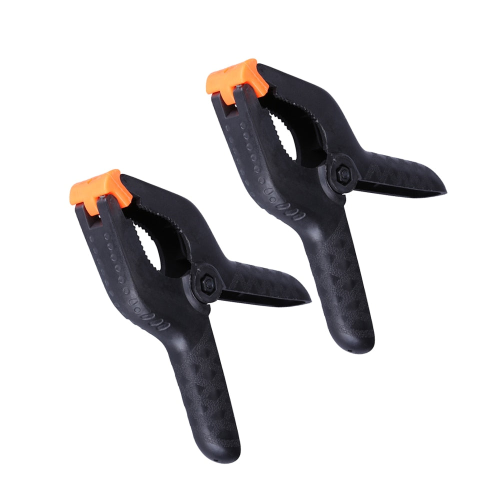 2/3/4/6/9inch Adjustable Plastic Spring Clamps for Woodworking.