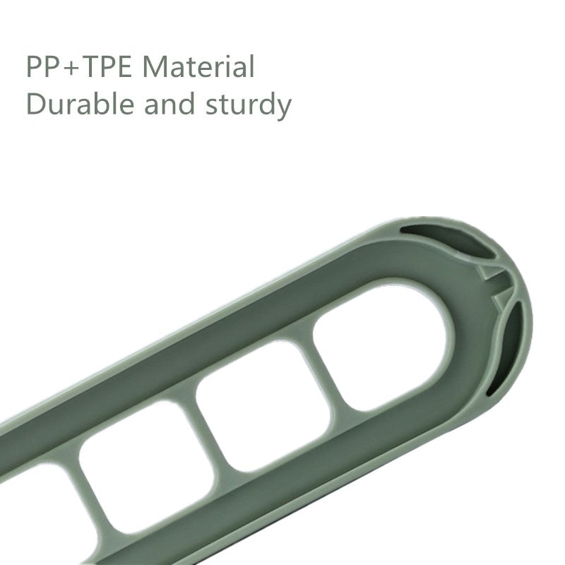 Plastic multi-port support hangers for Clothes.