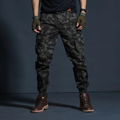 Men's Cotton Multi Pocket Cargo Pants
