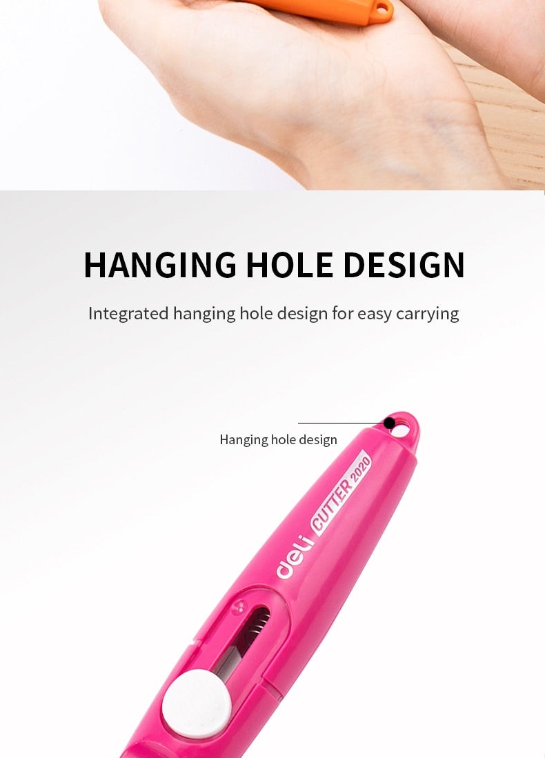 5PCS DELI Mini Utility Cutting Knife.