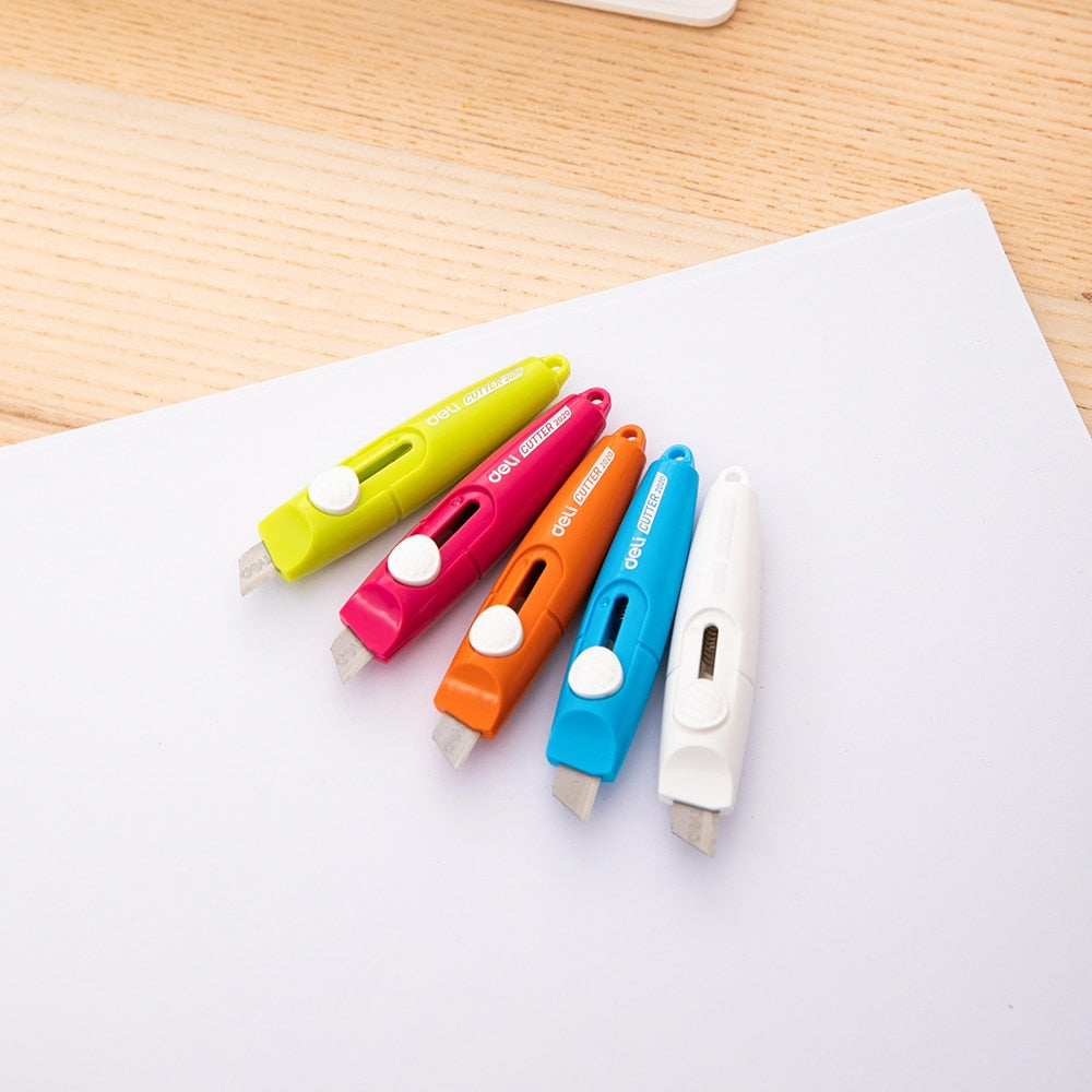 5PCS DELI Mini Utility Cutting Knife.