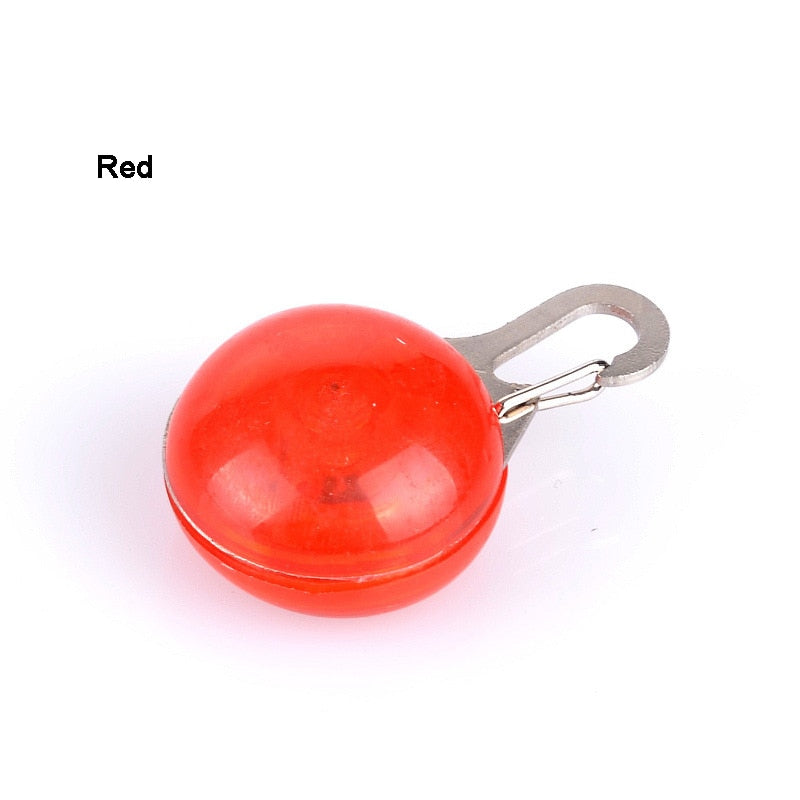 LED Night Safety Glowing Pendant That Clips on to Your Dogs Collar OR Can Clip on to Personal Key Chains.